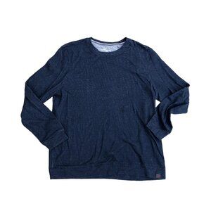 COOPER & OAK SUPPLY CO Thermal Shirt XL Men's Legacy Long Sleeve Blue Crew